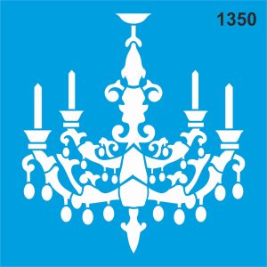 Chandelier Stencil