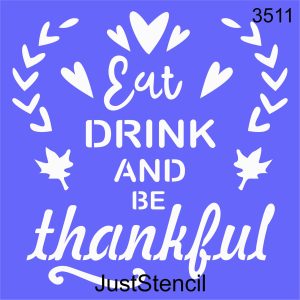 Eat Drink Be Thankful