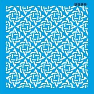Starry Wicker Stencil